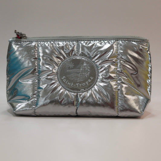 Pochette matelassée Silver